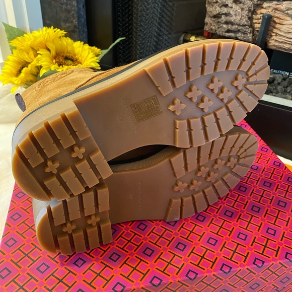 TORY BURCH MILLER SUEDE BOOTIES - Picture 7 of 9